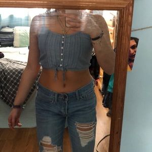 Abercrombie and fit crop top